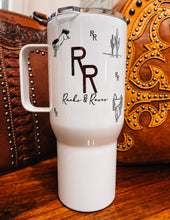 Load image into Gallery viewer, R&amp;R Branded Tumbler+Handle