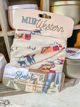 Load image into Gallery viewer, Vintage Cowboy Stretchy Wrap